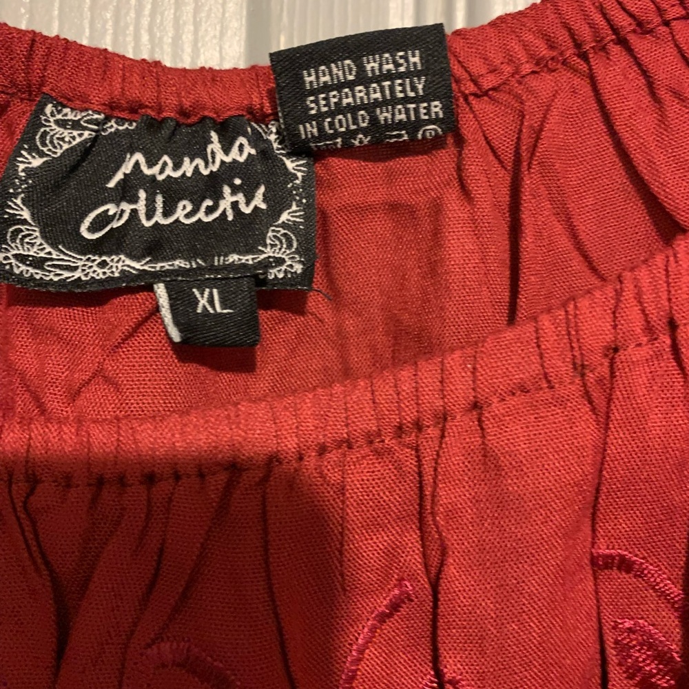 Red Manda Collection Top